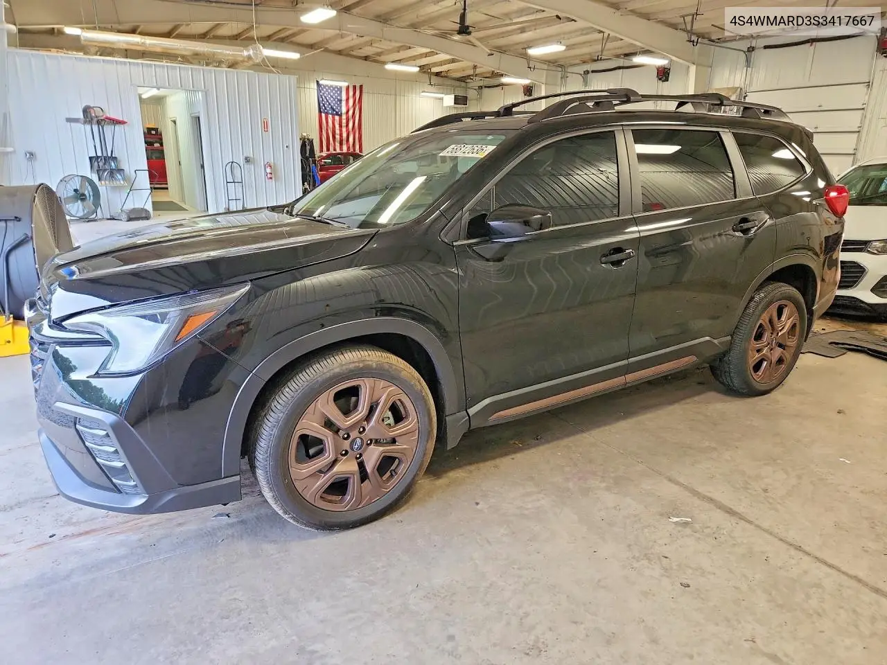 2025 Subaru Ascent Limited VIN: 4S4WMARD3S3417667 Lot: 58812636