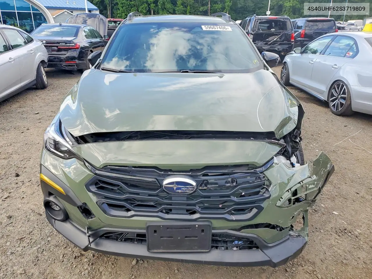 2025 Subaru Ascent Limited W/8-P VIN: 4S4GUHF62S3719809 Lot: 59607406