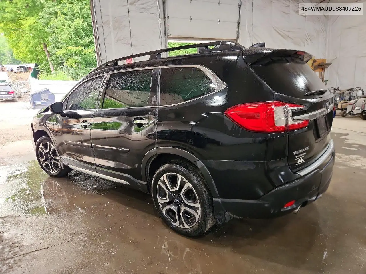 2025 Subaru Ascent Touring VIN: 4S4WMAUD0S3409226 Lot: 59619116