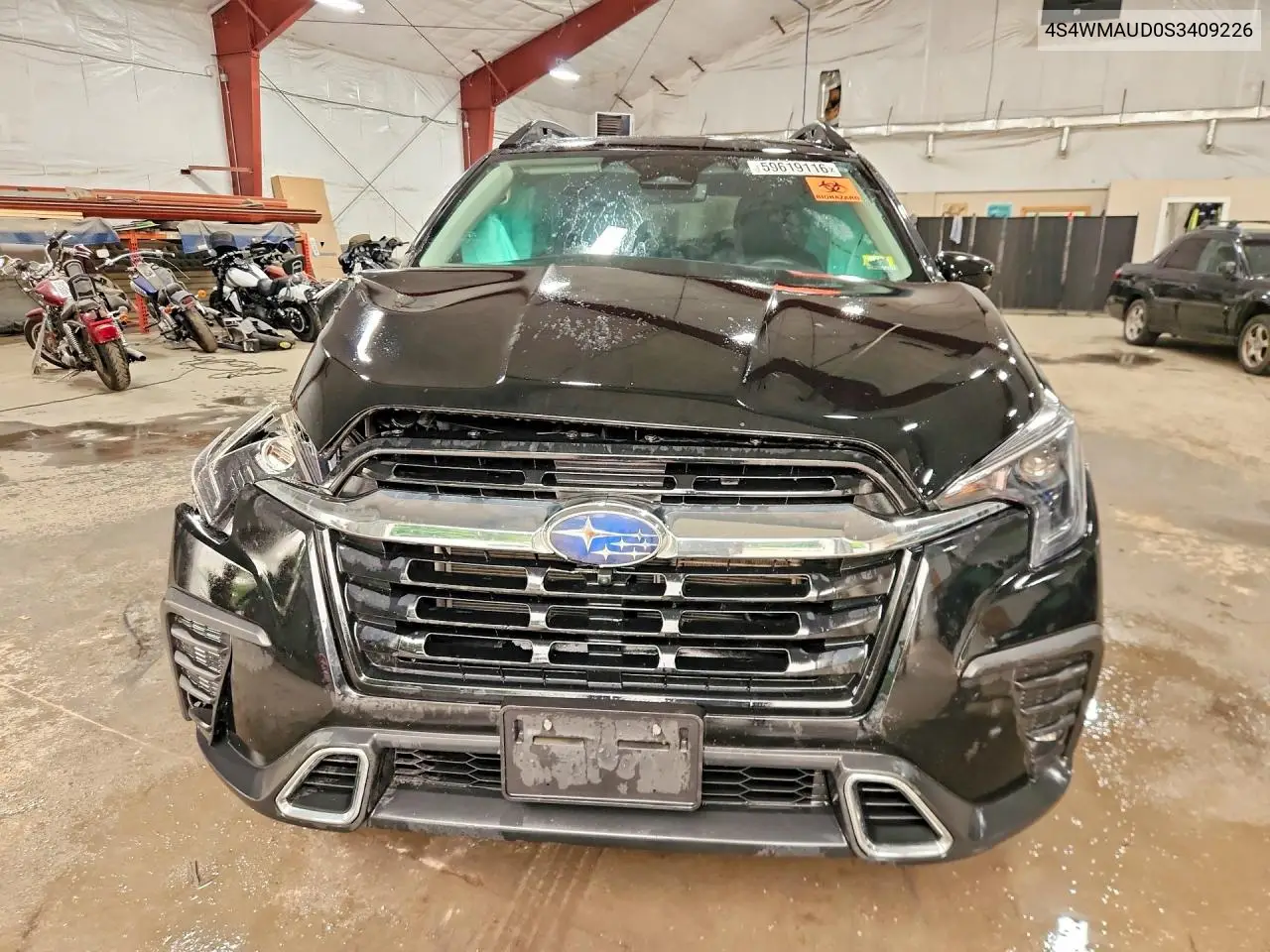 2025 Subaru Ascent Touring VIN: 4S4WMAUD0S3409226 Lot: 59619116