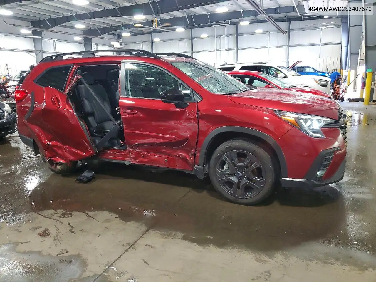 2025 Subaru Ascent Onyx Touring VIN: 4S4WMAWD2S3407670 Lot: 60003356