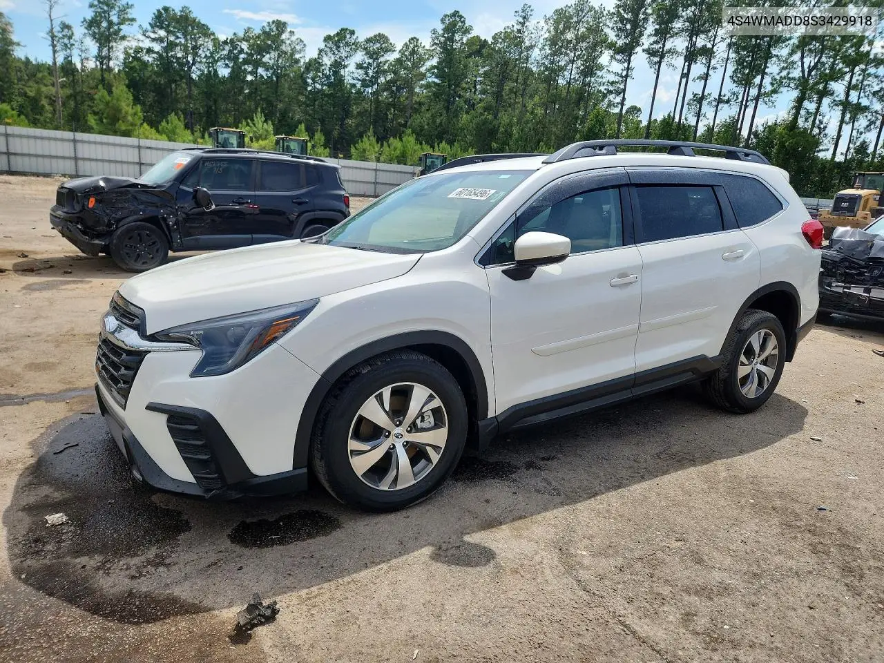 2025 Subaru Ascent Premium VIN: 4S4WMADD8S3429918 Lot: 60165496
