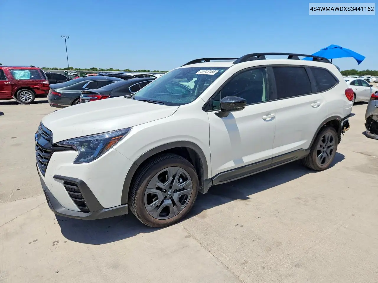 2025 Subaru Ascent Onyx Touring VIN: 4S4WMAWDXS3441162 Lot: 60462466