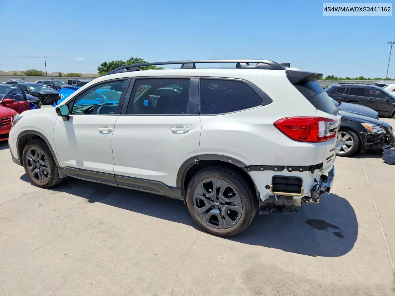 2025 Subaru Ascent Onyx Touring VIN: 4S4WMAWDXS3441162 Lot: 60462466