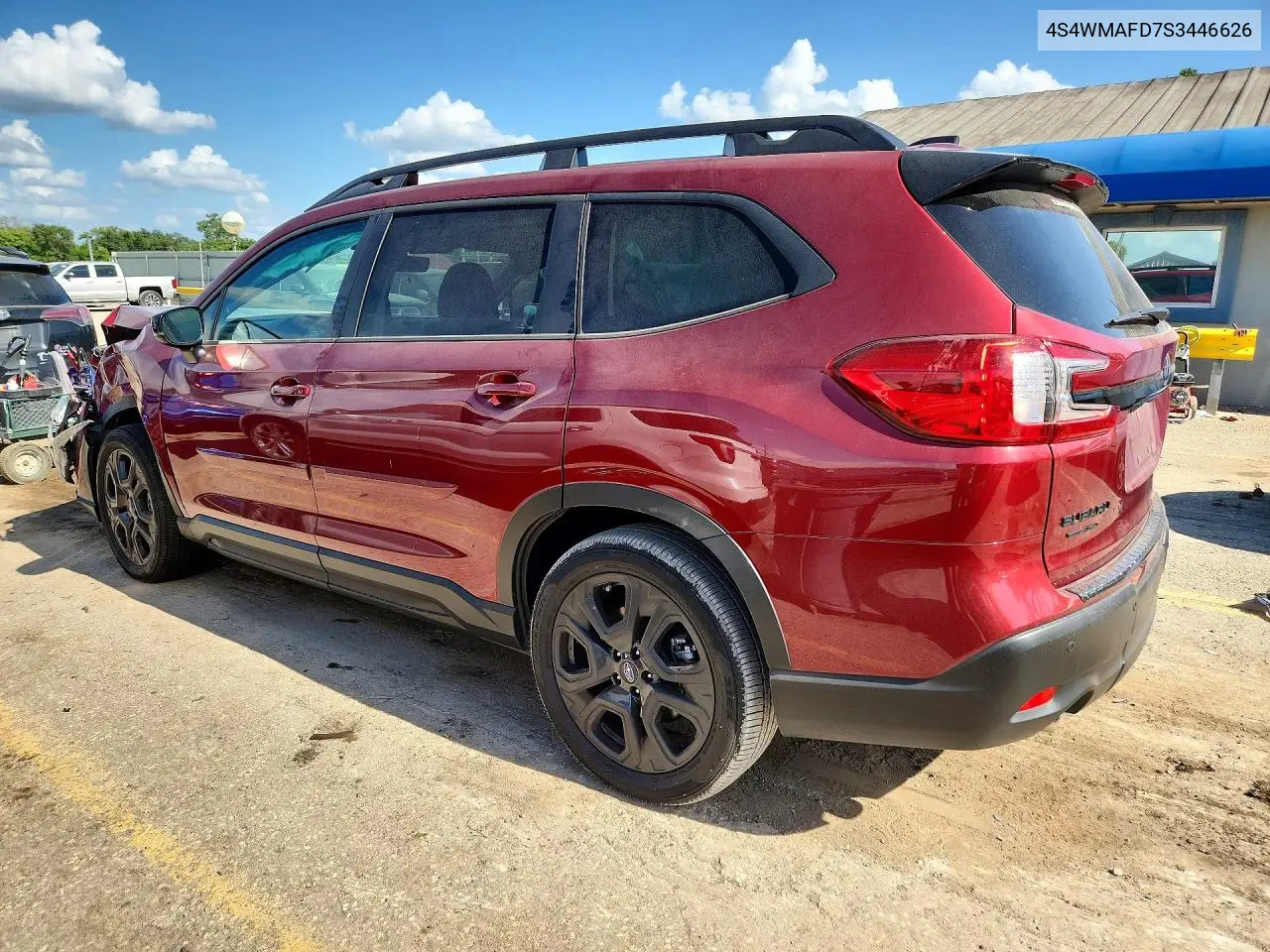 2025 Subaru Ascent Onyx Edition VIN: 4S4WMAFD7S3446626 Lot: 60720526