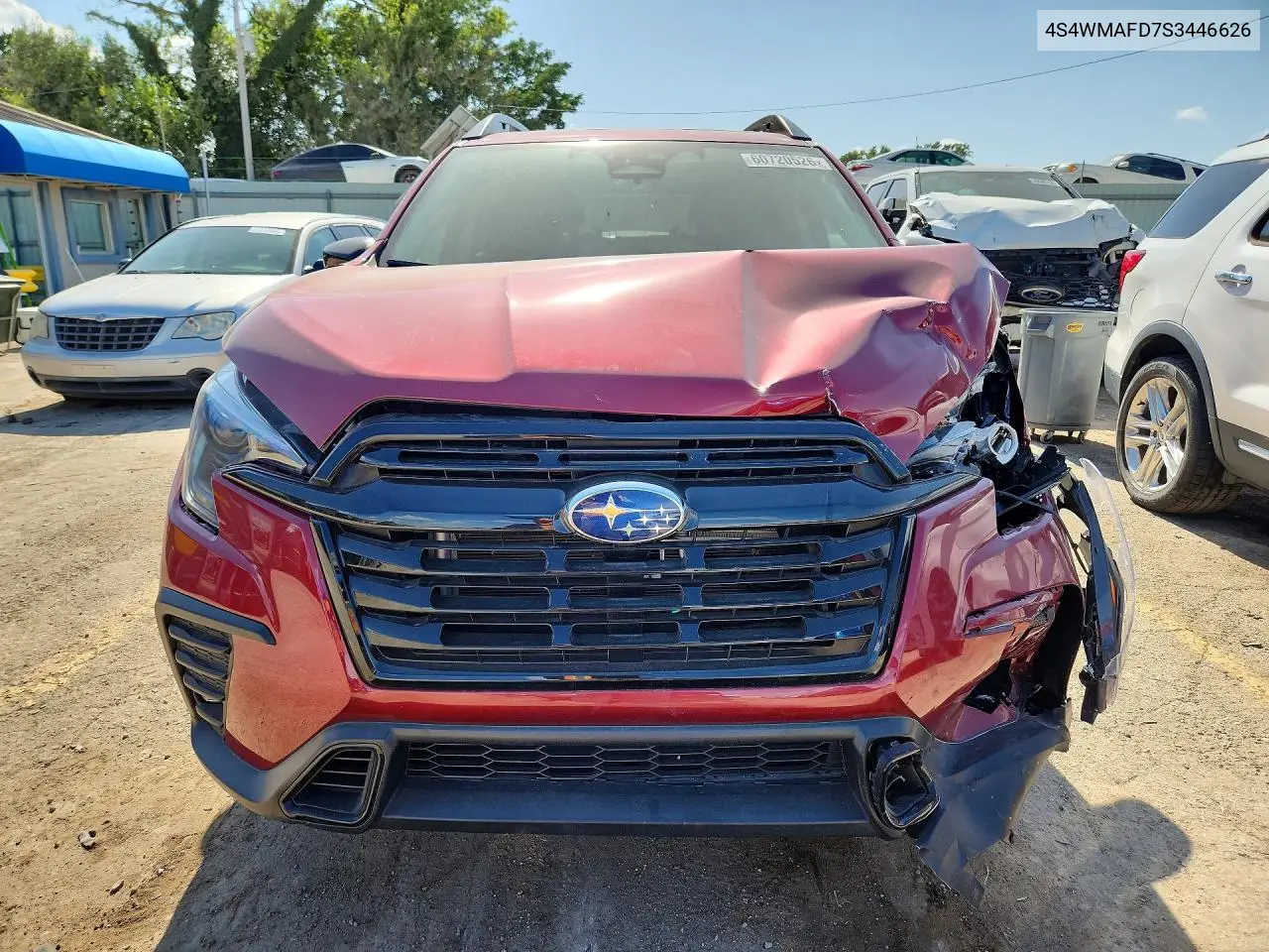 2025 Subaru Ascent Onyx Edition VIN: 4S4WMAFD7S3446626 Lot: 60720526