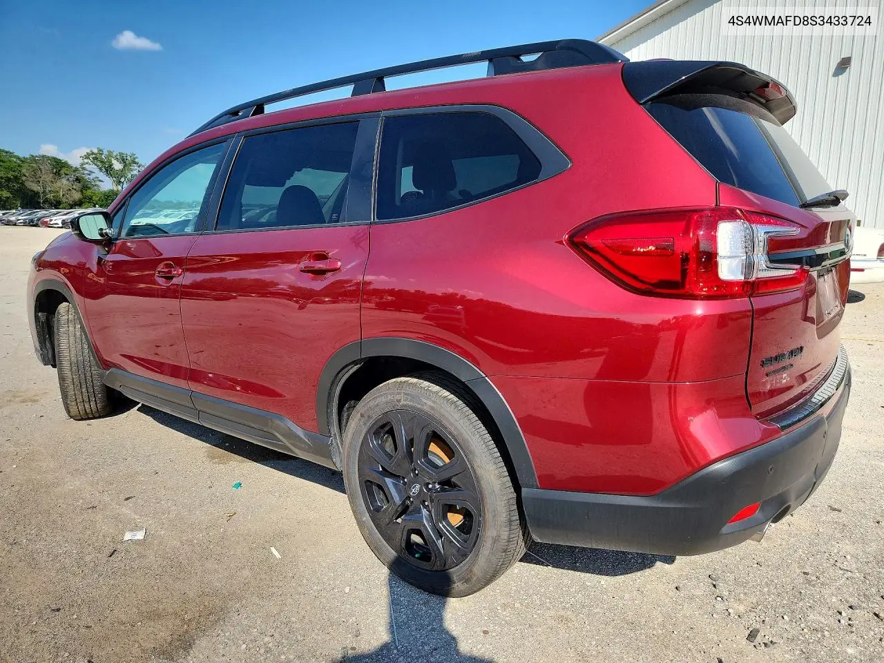2025 Subaru Ascent Onyx Edition VIN: 4S4WMAFD8S3433724 Lot: 60973496