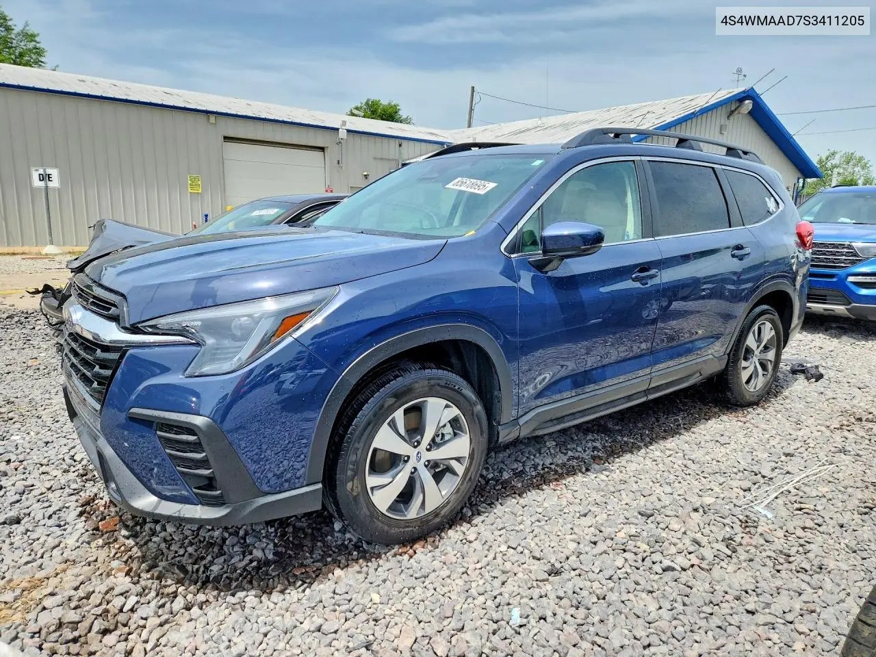 2025 Subaru Ascent Premium VIN: 4S4WMAAD7S3411205 Lot: 85618695