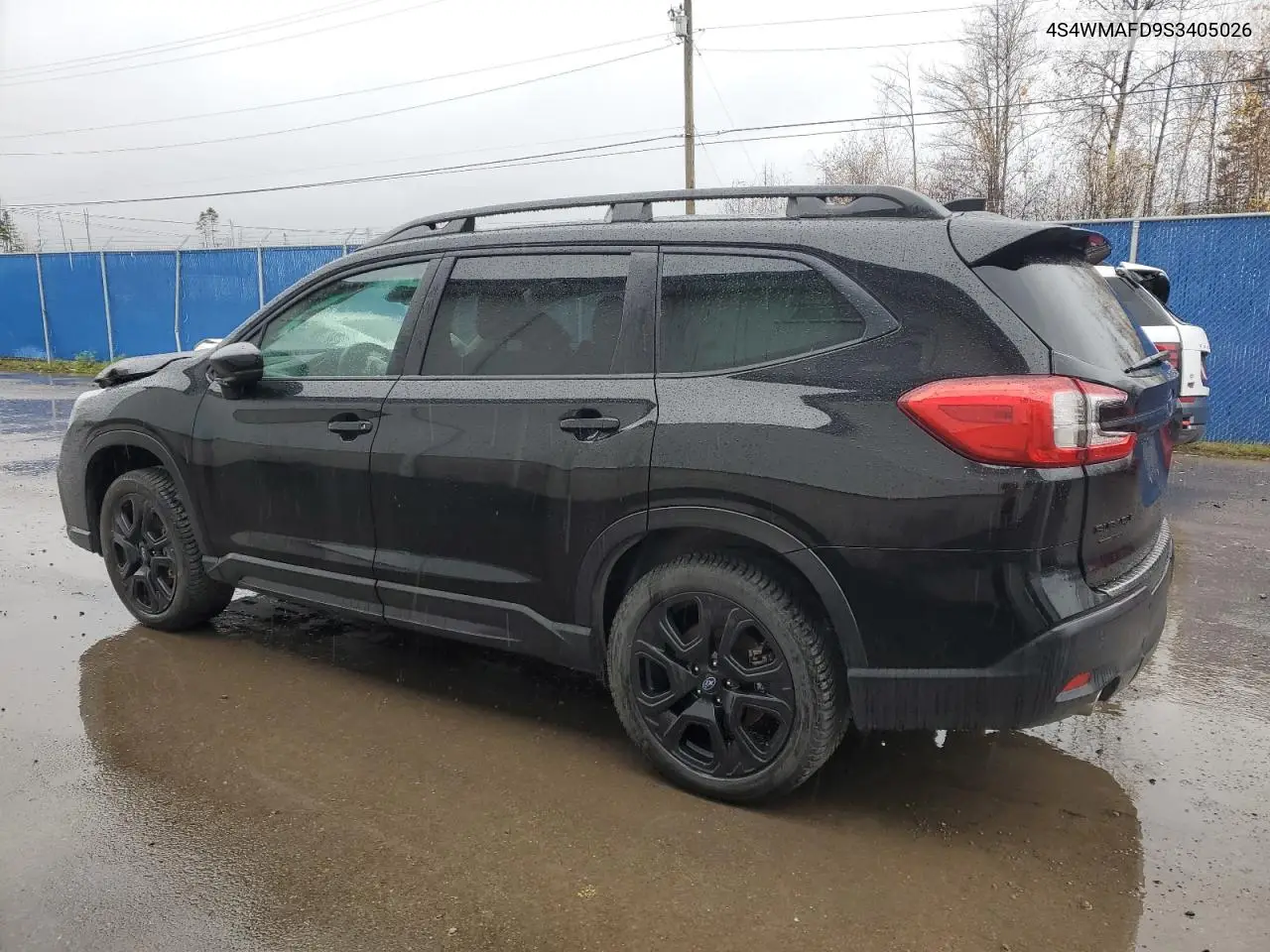 4S4WMAFD9S3405026 2025 Subaru Ascent Onyx Edition
