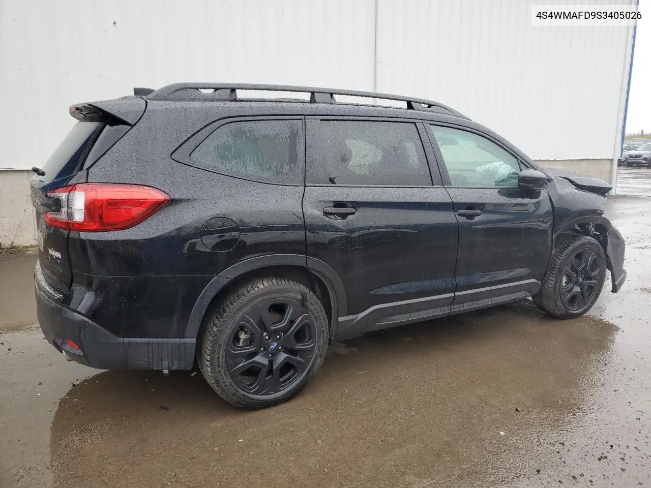 4S4WMAFD9S3405026 2025 Subaru Ascent Onyx Edition