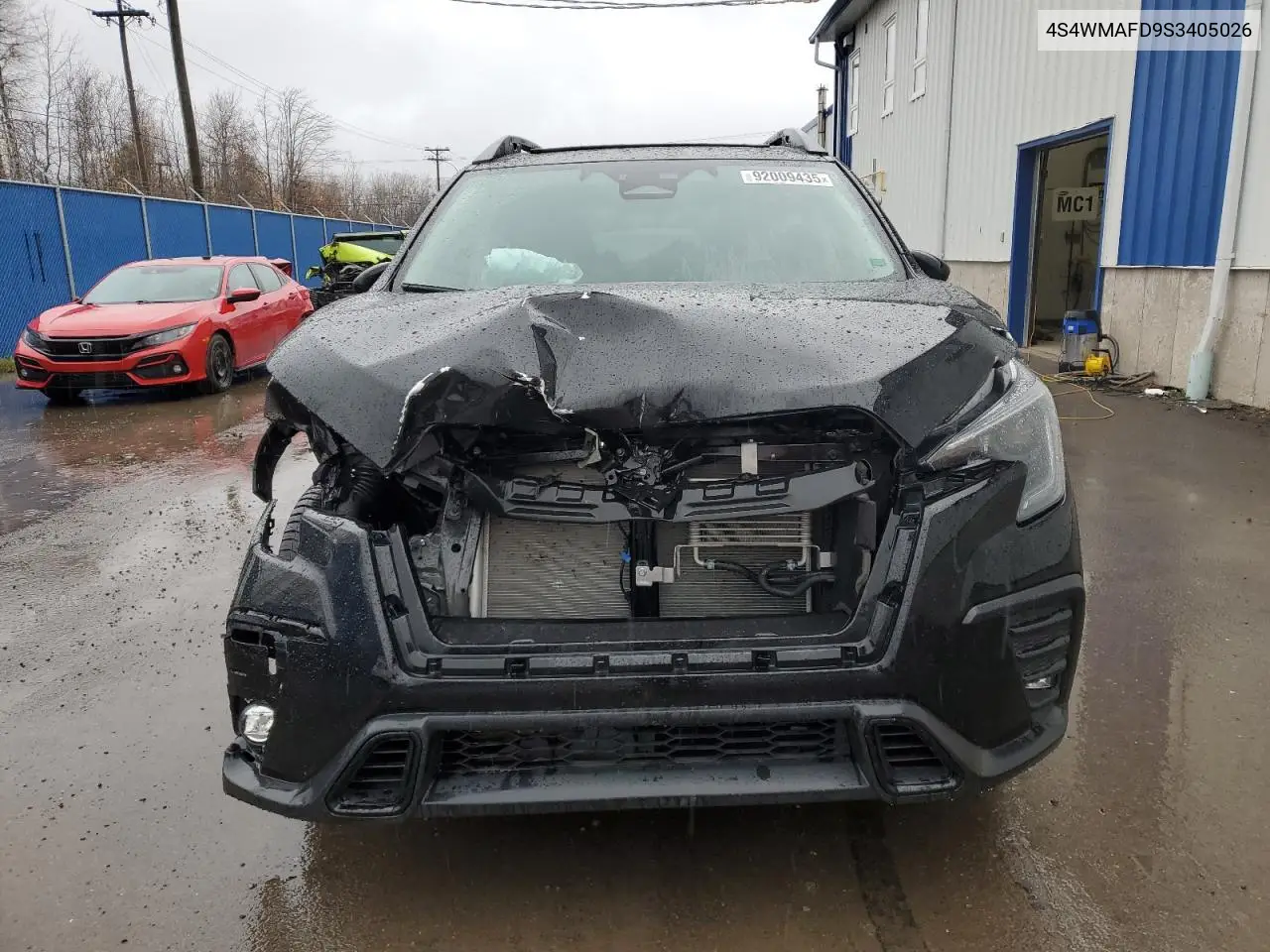 4S4WMAFD9S3405026 2025 Subaru Ascent Onyx Edition