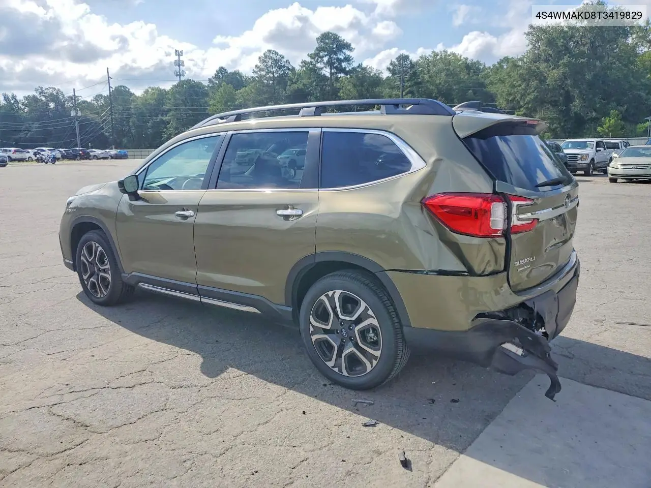 2026 Subaru Ascent Touring VIN: 4S4WMAKD8T3419829 Lot: 59098776