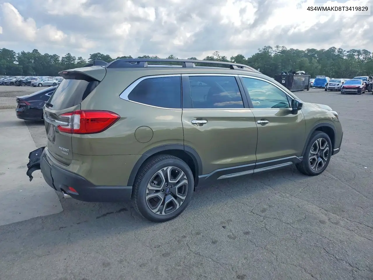 2026 Subaru Ascent Touring VIN: 4S4WMAKD8T3419829 Lot: 59098776