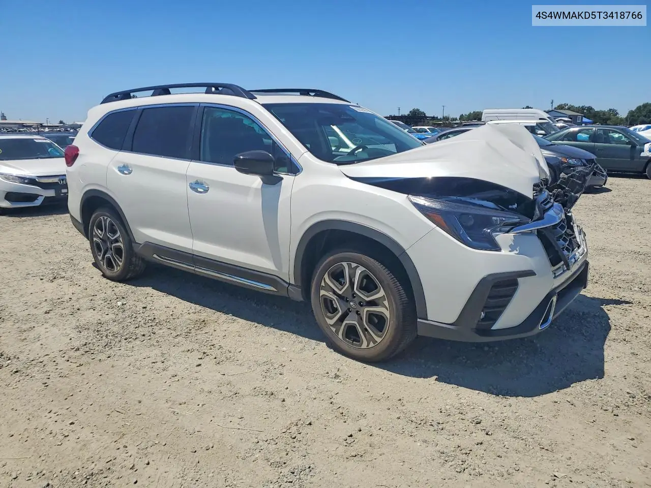 2026 Subaru Ascent Touring VIN: 4S4WMAKD5T3418766 Lot: 60252506