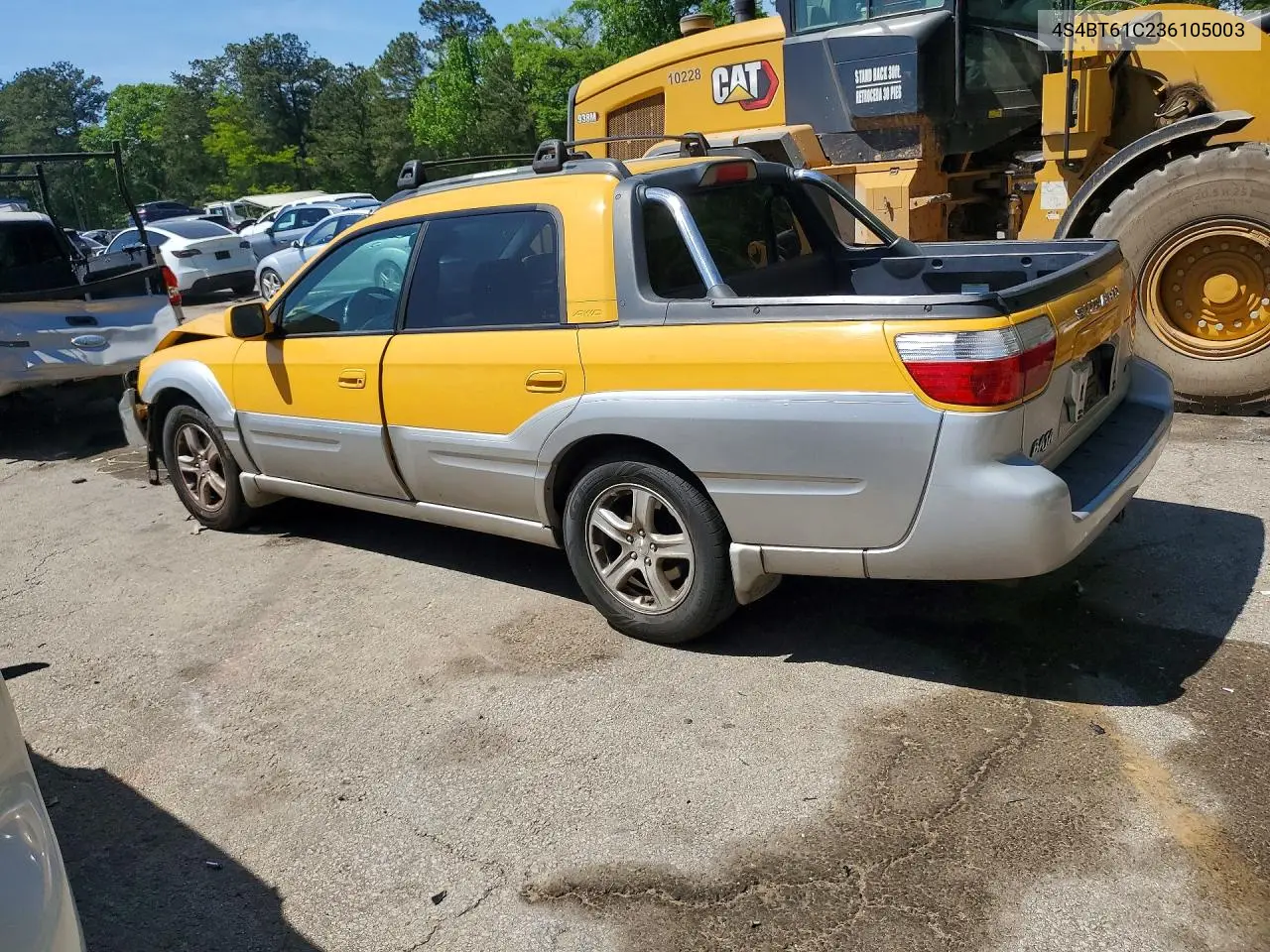 2003 Subaru Baja VIN: 4S4BT61C236105003 Lot: 49736656