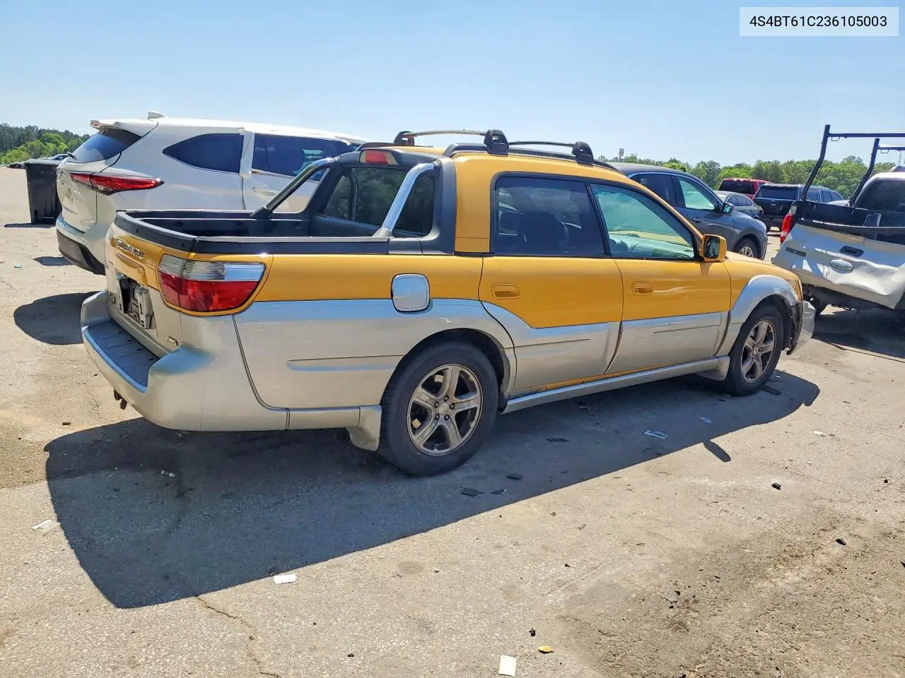 2003 Subaru Baja VIN: 4S4BT61C236105003 Lot: 49736656