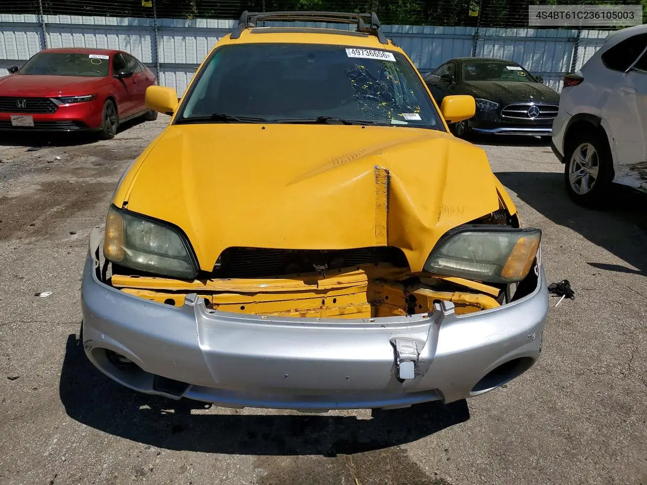 2003 Subaru Baja VIN: 4S4BT61C236105003 Lot: 49736656
