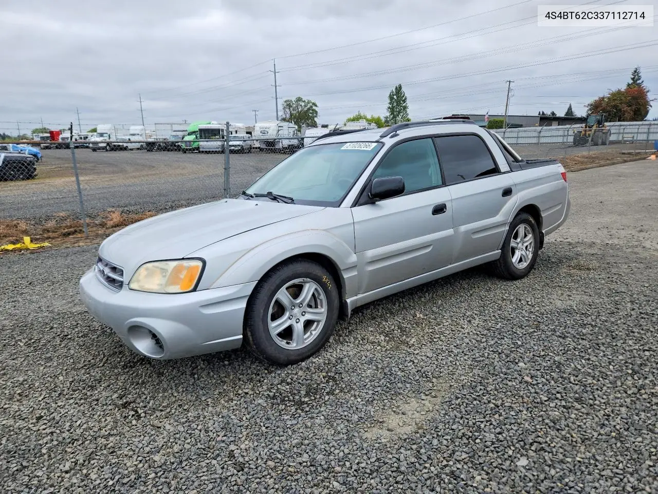 2003 Subaru Baja Sport VIN: 4S4BT62C337112714 Lot: 51026266