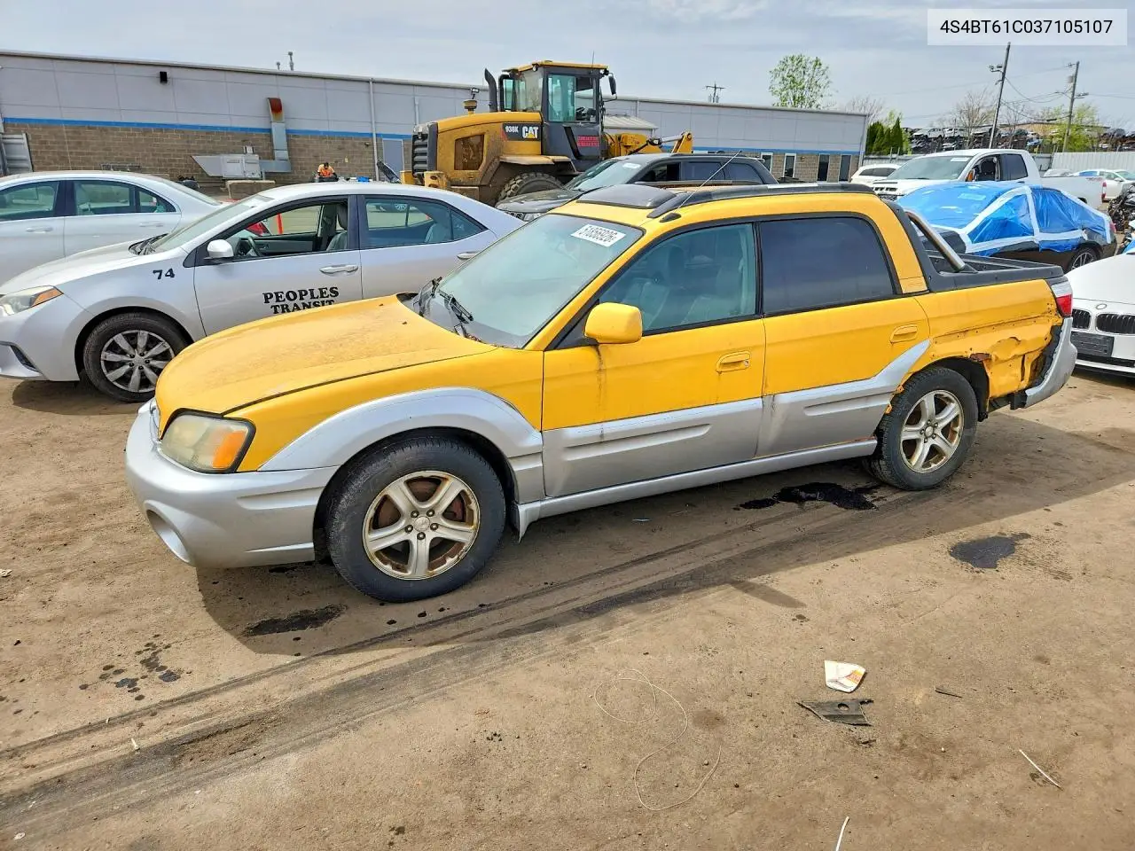 2003 Subaru Baja VIN: 4S4BT61C037105107 Lot: 51856926