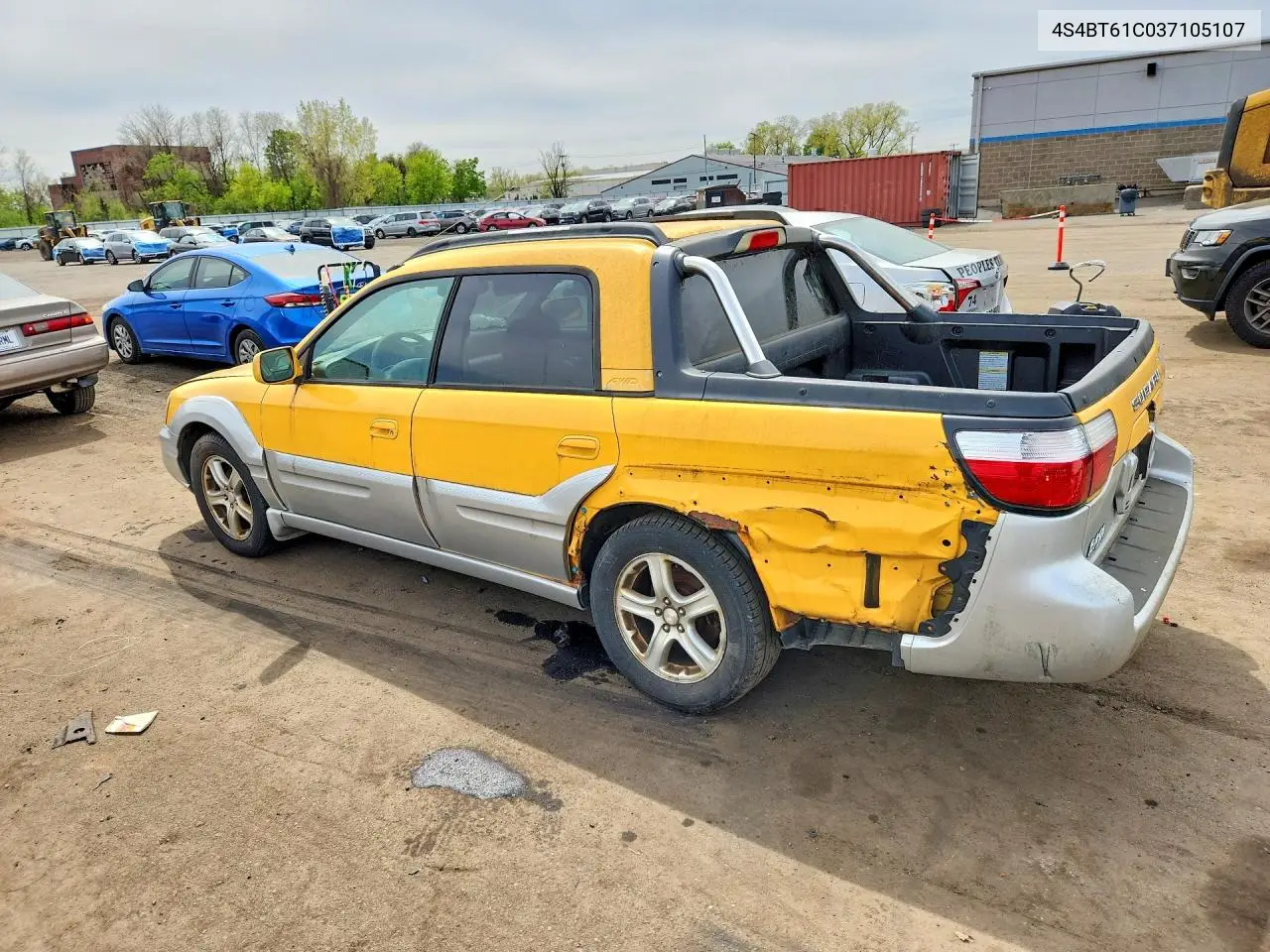 2003 Subaru Baja VIN: 4S4BT61C037105107 Lot: 51856926