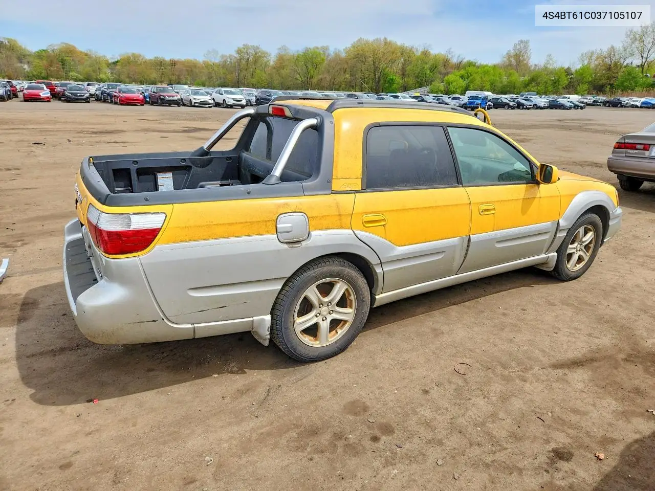 2003 Subaru Baja VIN: 4S4BT61C037105107 Lot: 51856926