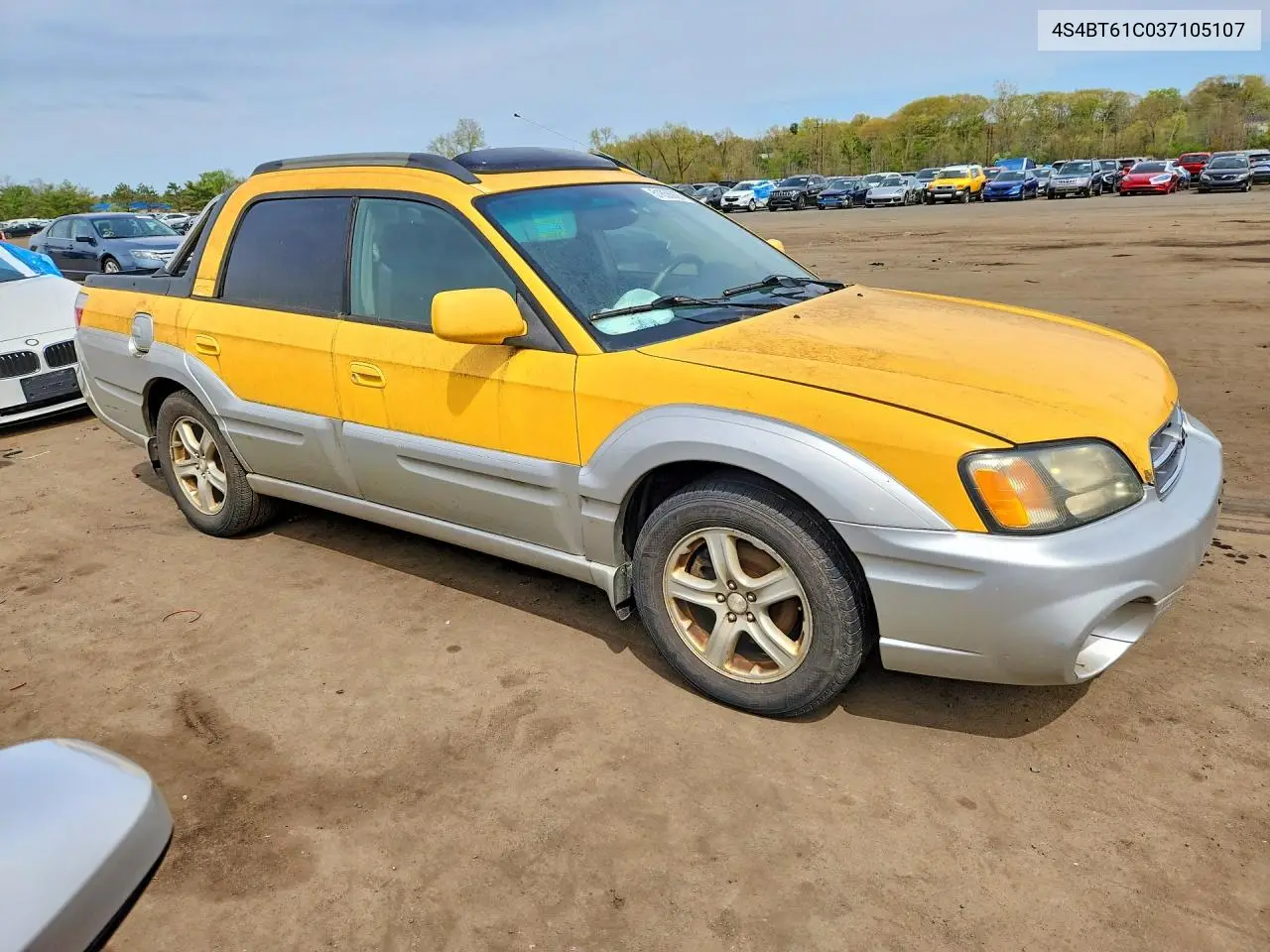 2003 Subaru Baja VIN: 4S4BT61C037105107 Lot: 51856926