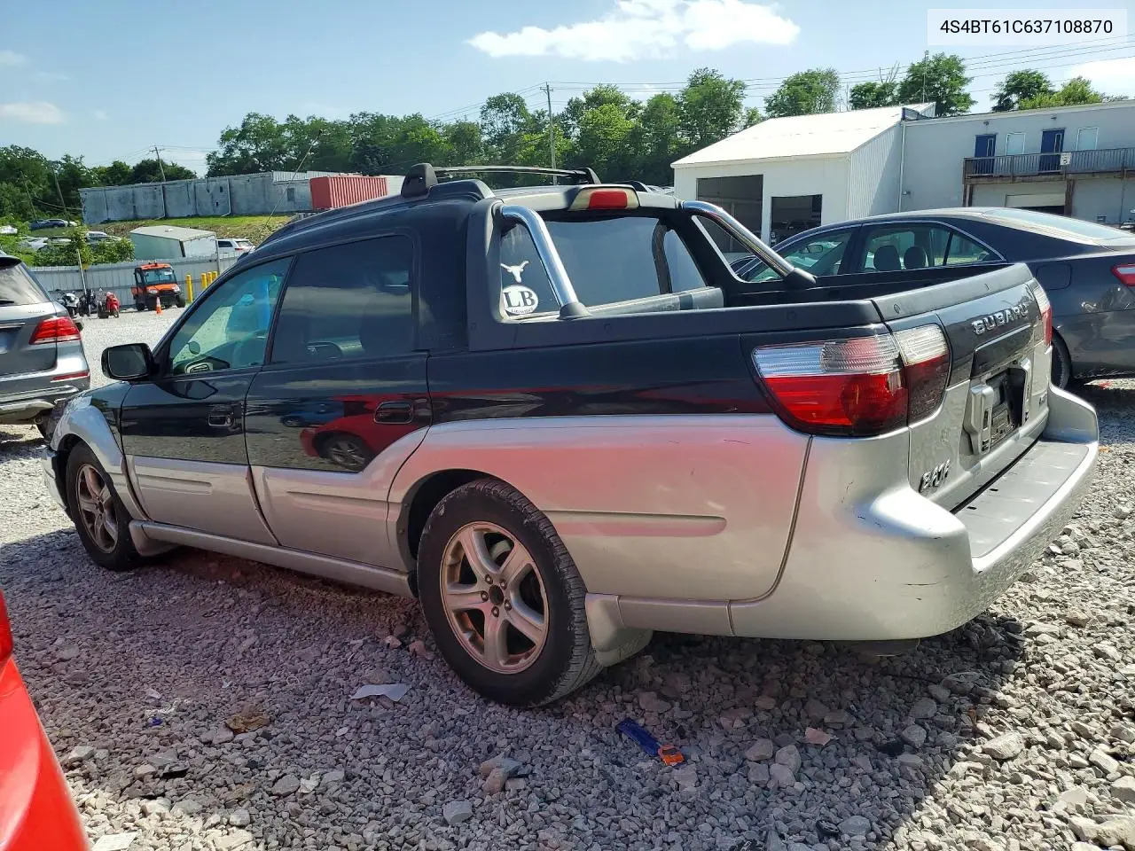 2003 Subaru Baja VIN: 4S4BT61C637108870 Lot: 59327166