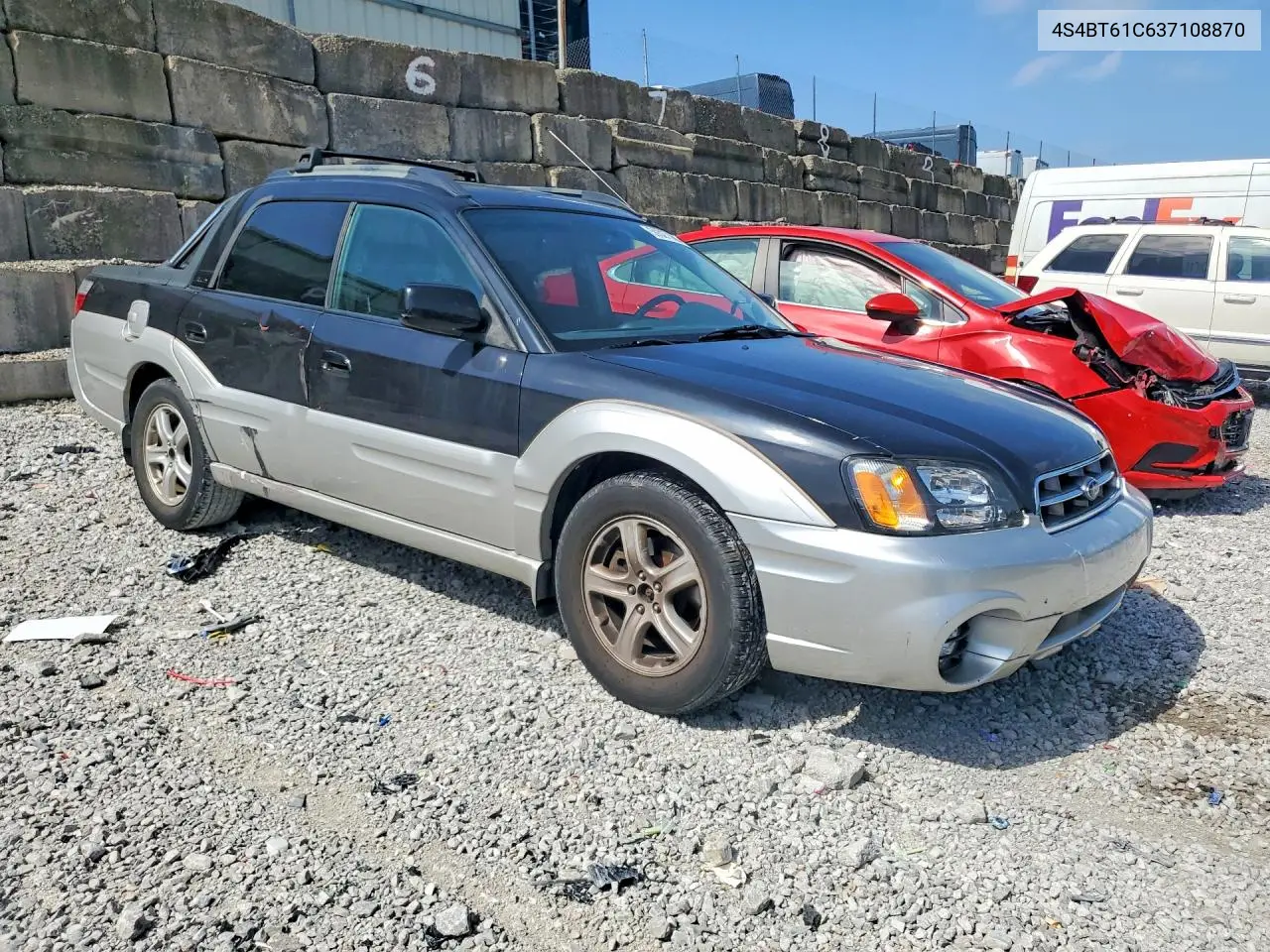 2003 Subaru Baja VIN: 4S4BT61C637108870 Lot: 59327166