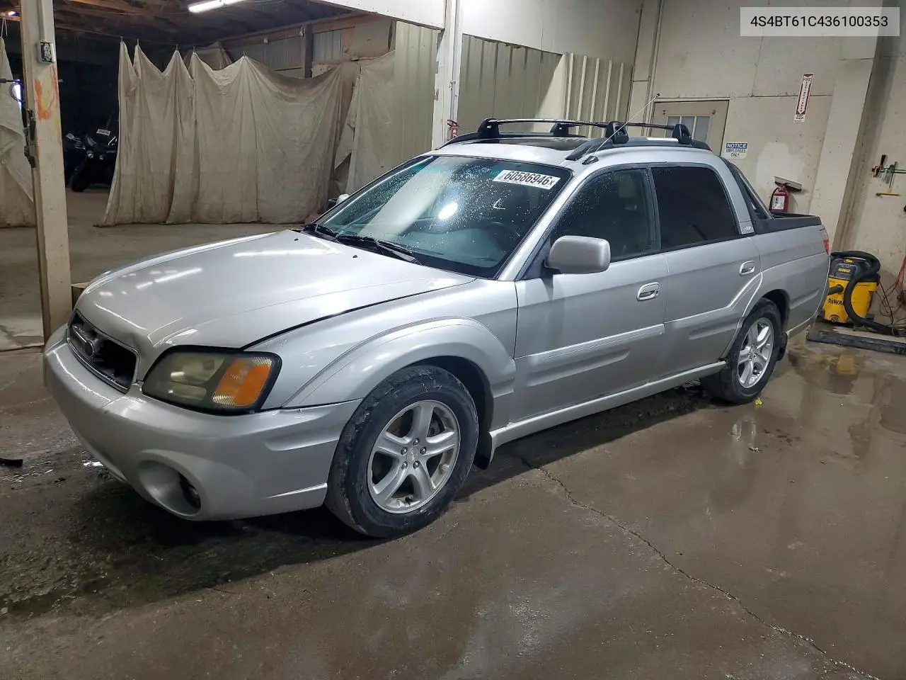 2003 Subaru Baja VIN: 4S4BT61C436100353 Lot: 60586946