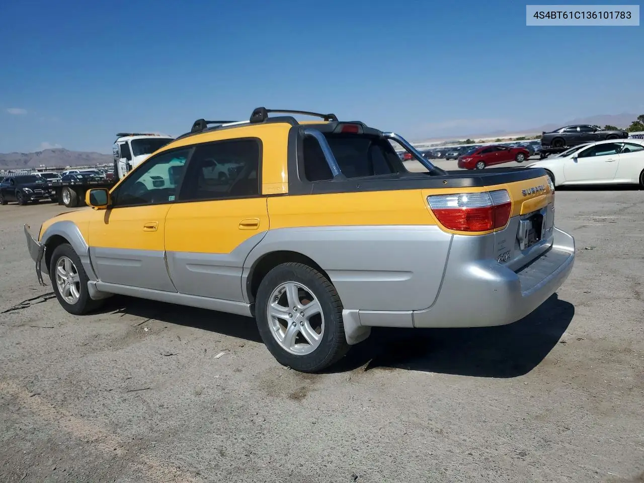 2003 Subaru Baja VIN: 4S4BT61C136101783 Lot: 61197556