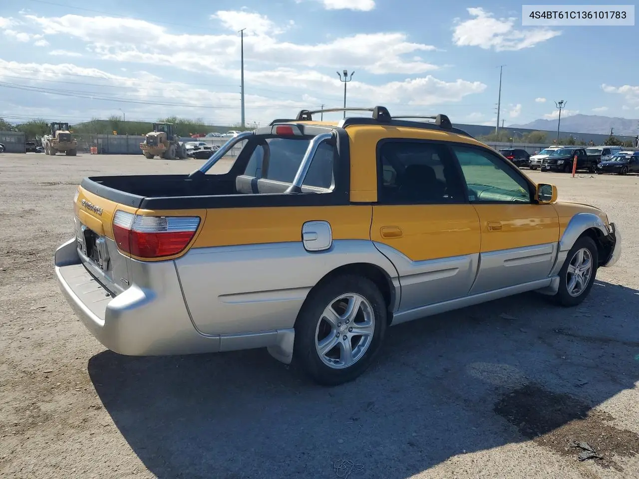 2003 Subaru Baja VIN: 4S4BT61C136101783 Lot: 61197556