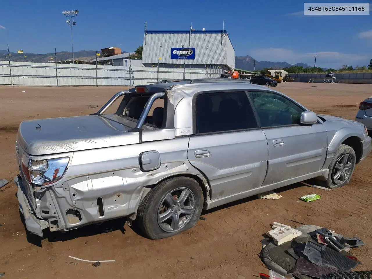 2004 Subaru Baja Turbo VIN: 4S4BT63C845101168 Lot: 60989166