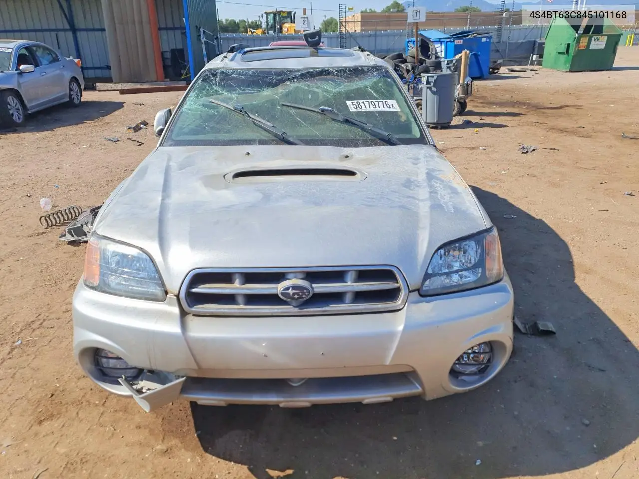 2004 Subaru Baja Turbo VIN: 4S4BT63C845101168 Lot: 60989166