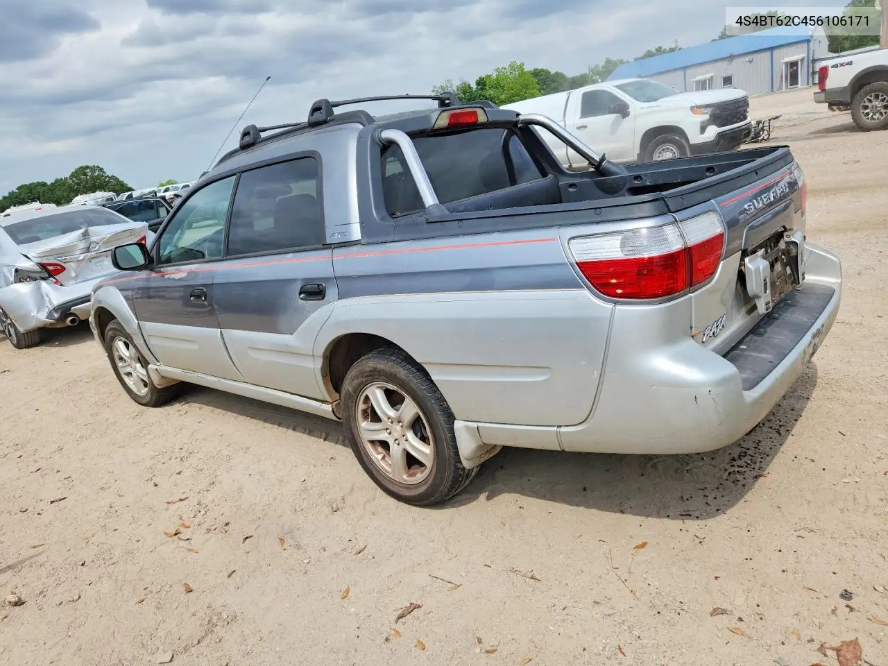 2005 Subaru Baja Sport VIN: 4S4BT62C456106171 Lot: 51077106