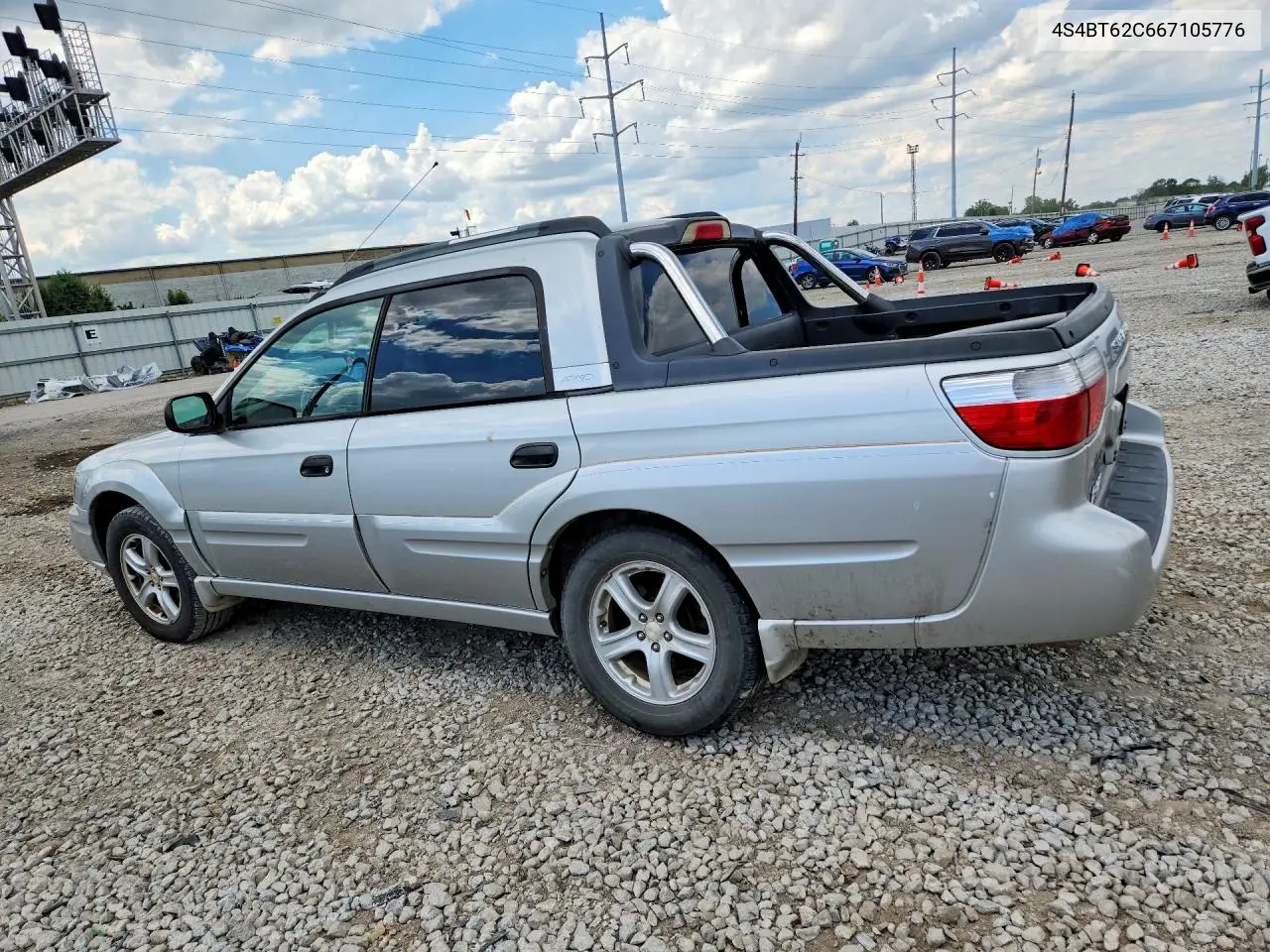 2006 Subaru Baja Sport VIN: 4S4BT62C667105776 Lot: 58151546