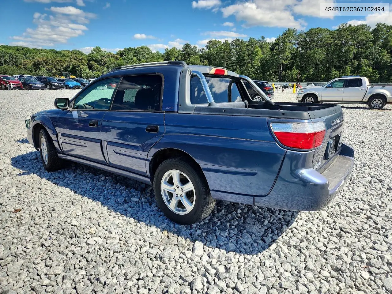2006 Subaru Baja Sport VIN: 4S4BT62C367102494 Lot: 58800936