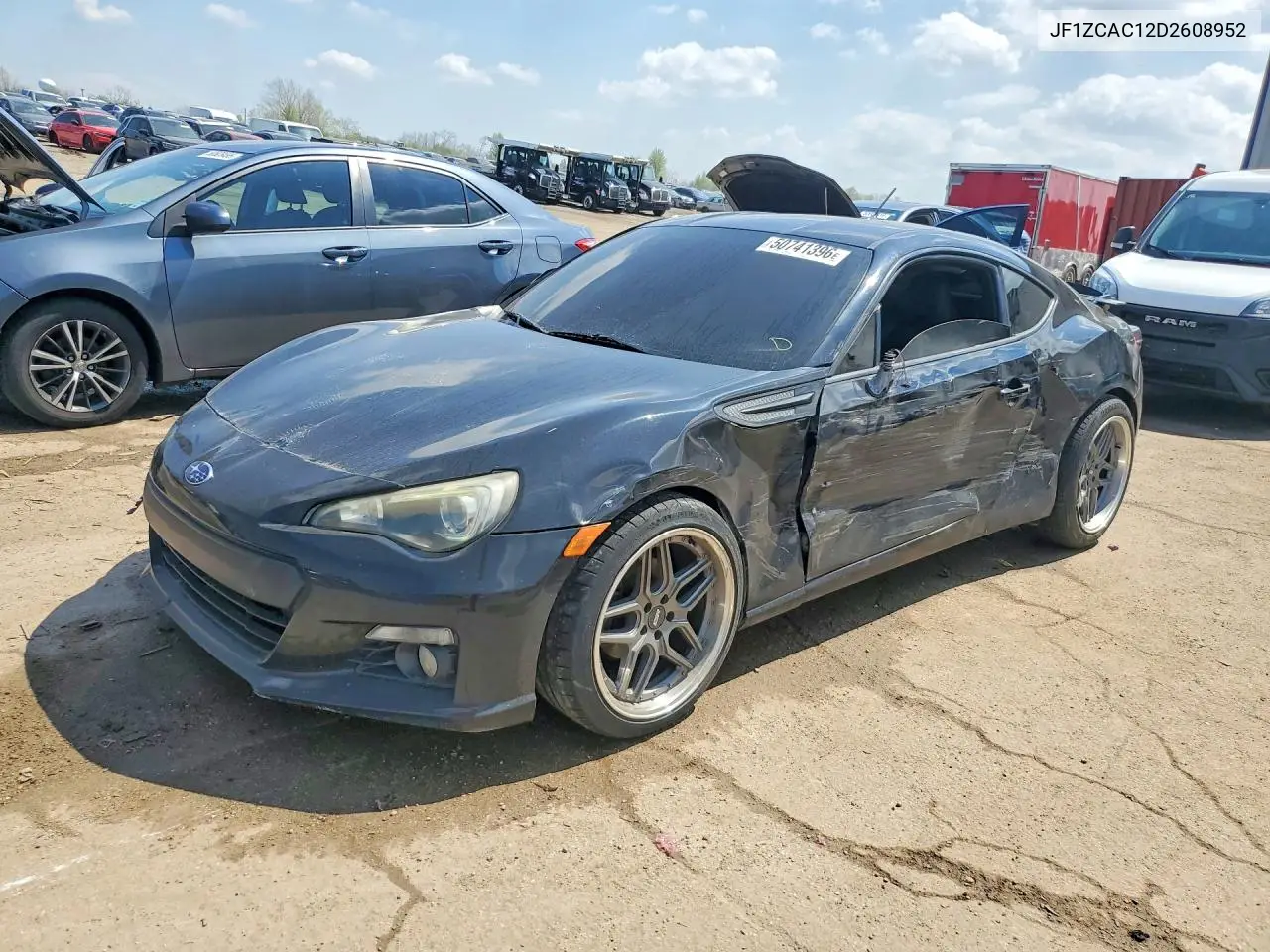 2013 Subaru Brz 2.0 Limited VIN: JF1ZCAC12D2608952 Lot: 50741396