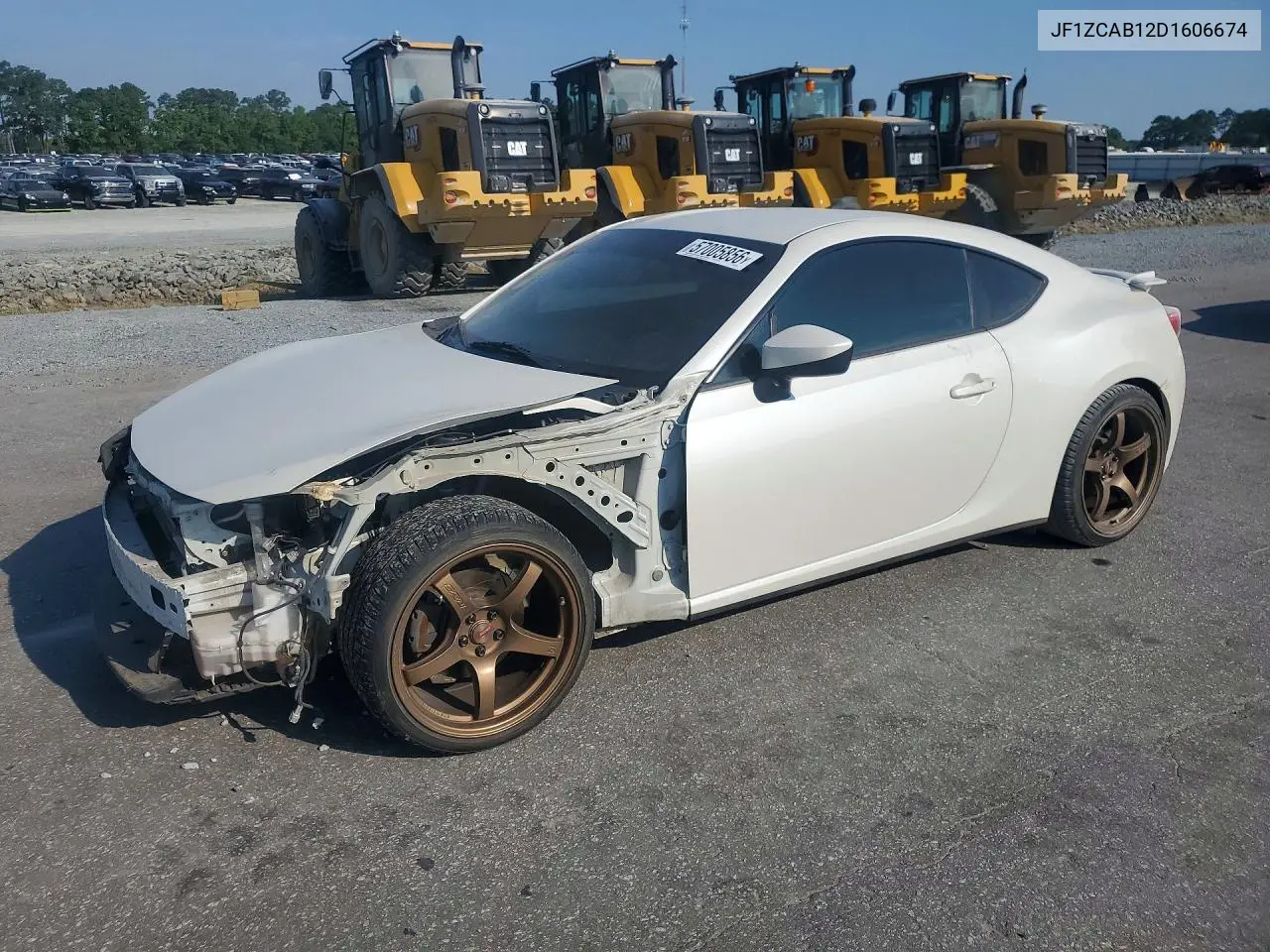 2013 Subaru Brz 2.0 Premium VIN: JF1ZCAB12D1606674 Lot: 57005856