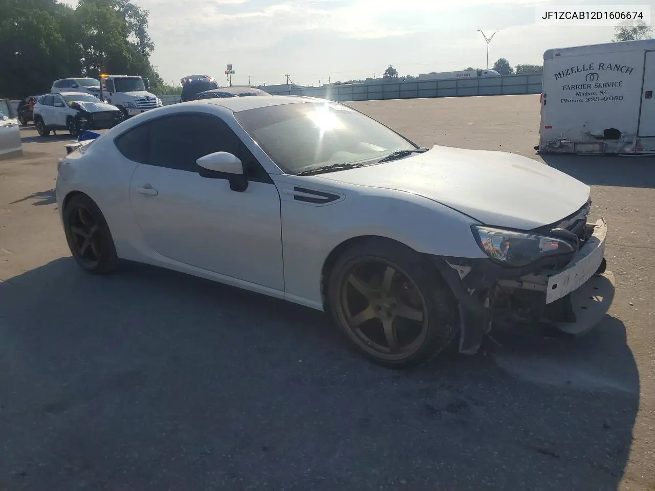 2013 Subaru Brz 2.0 Premium VIN: JF1ZCAB12D1606674 Lot: 57005856