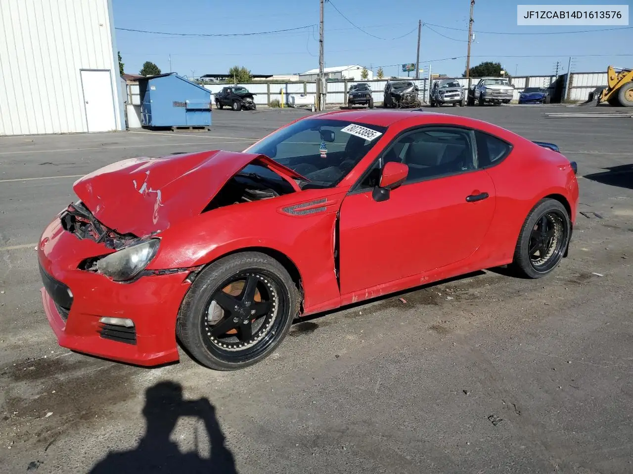 2013 Subaru Brz 2.0 Premium VIN: JF1ZCAB14D1613576 Lot: 80733895