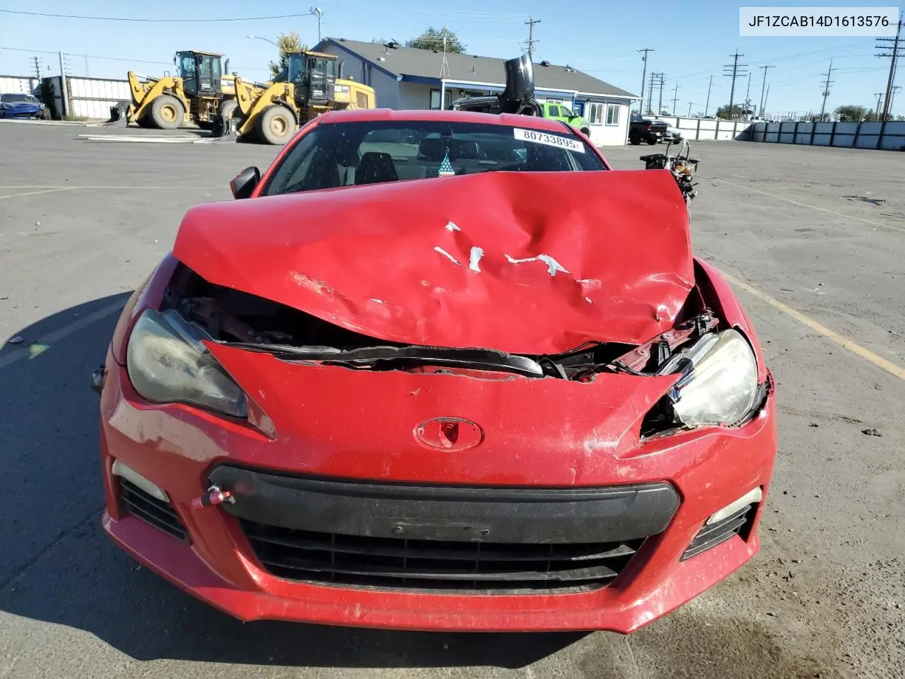 2013 Subaru Brz 2.0 Premium VIN: JF1ZCAB14D1613576 Lot: 80733895