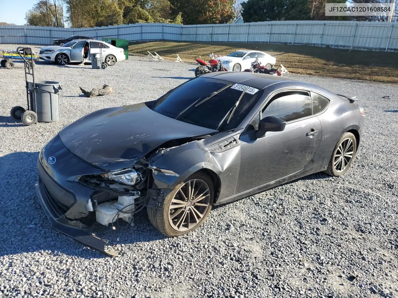 2013 Subaru Brz VIN: JF1ZCAC12D1608584 Lot: 91846015