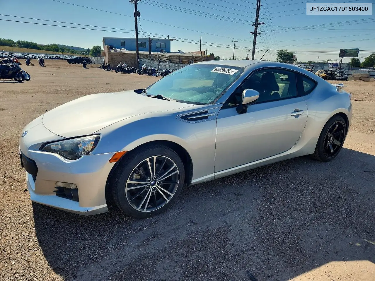 2013 Subaru Brz 2.0 Limited VIN: JF1ZCAC17D1603400 Lot: 95589985