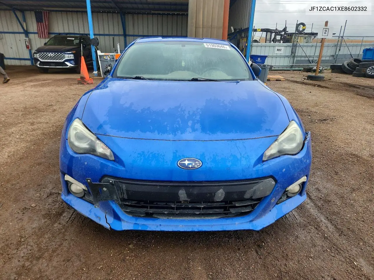 2014 Subaru Brz 2.0 Limited VIN: JF1ZCAC1XE8602332 Lot: 51903646