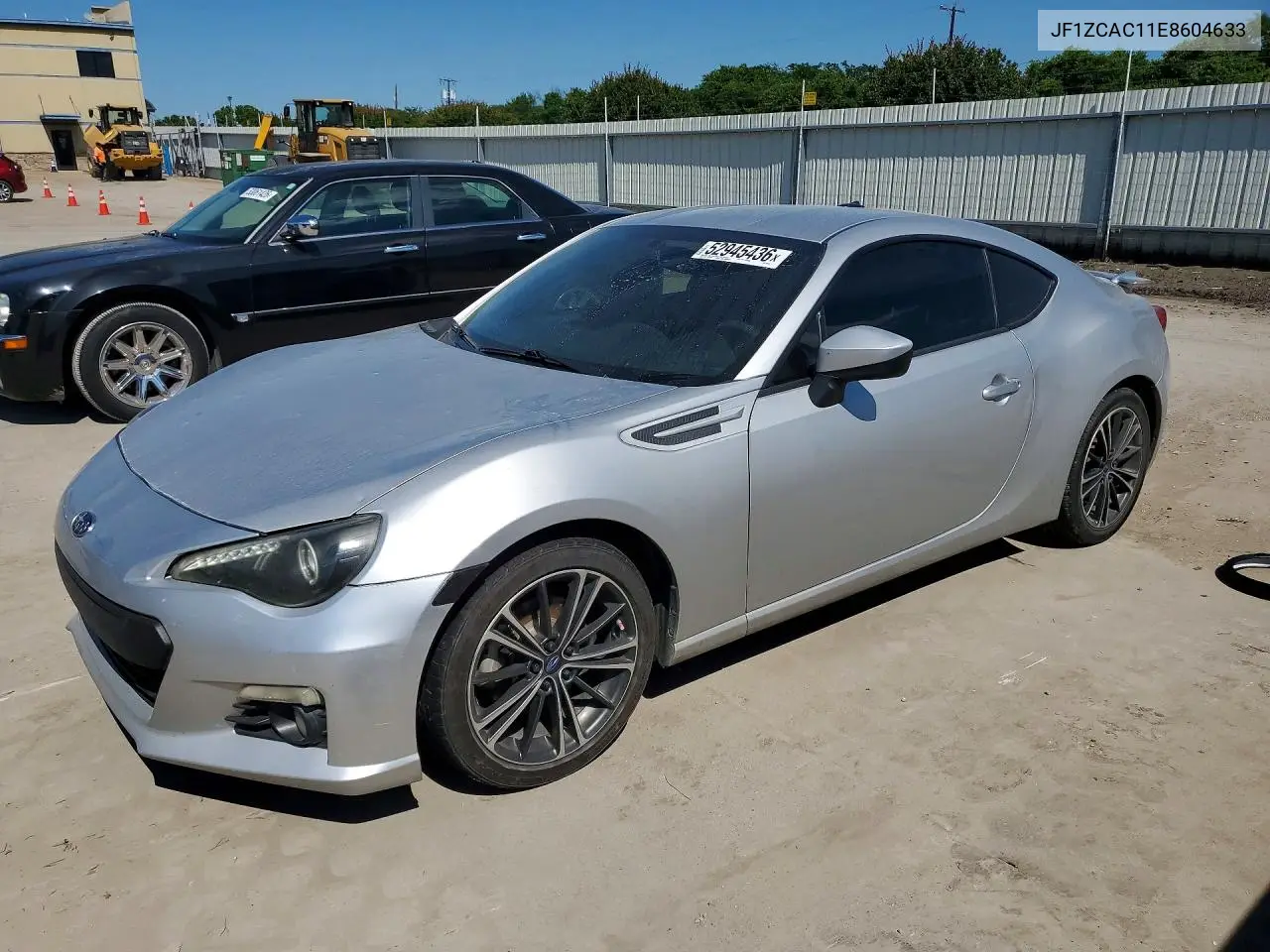2014 Subaru Brz 2.0 Limited VIN: JF1ZCAC11E8604633 Lot: 52945436