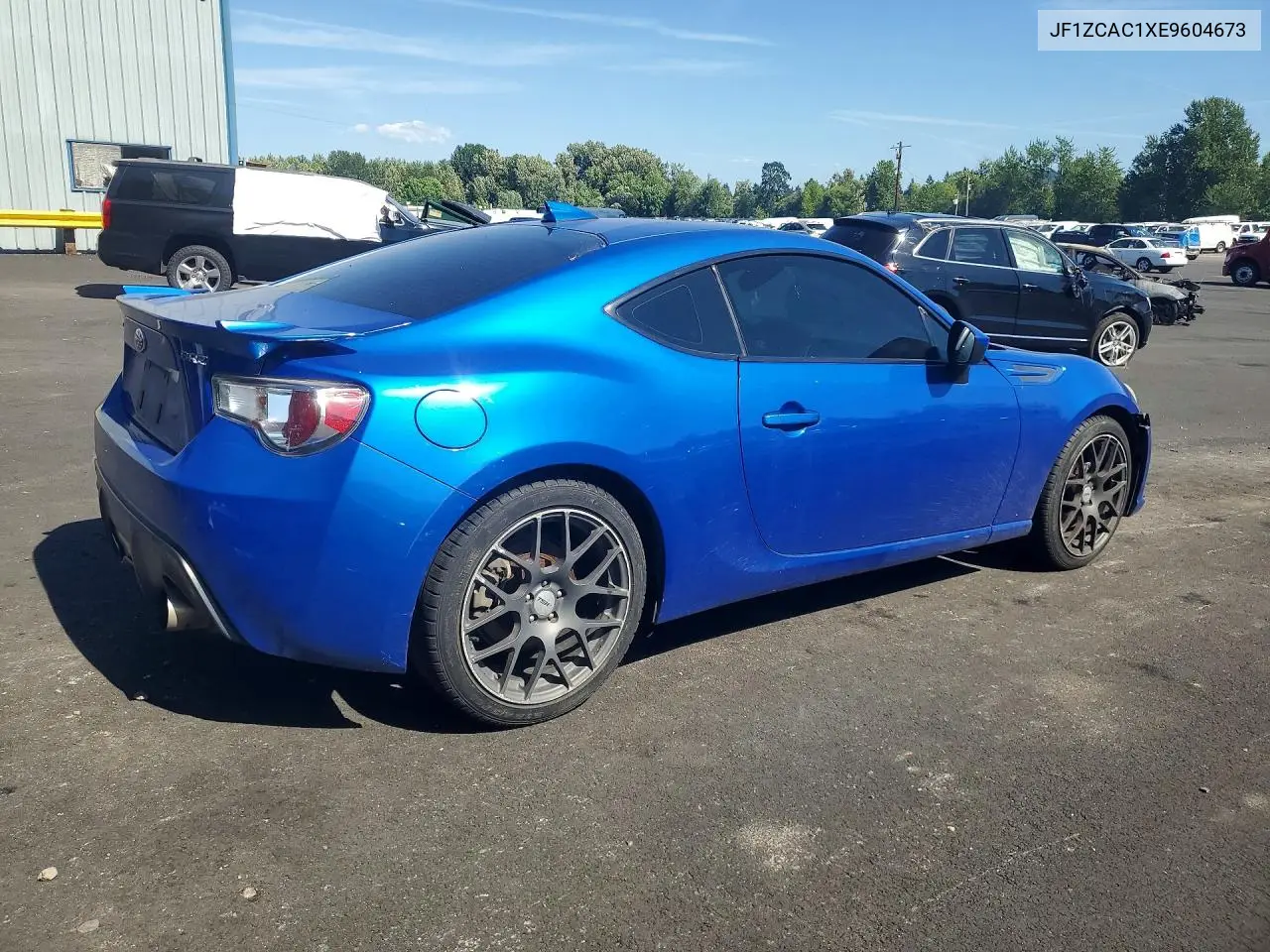 2014 Subaru Brz 2.0 Limited VIN: JF1ZCAC1XE9604673 Lot: 56504016