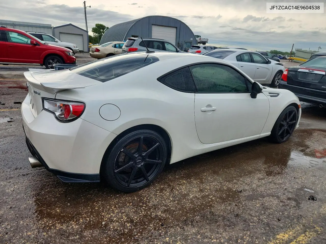 2014 Subaru Brz 2.0 Limited VIN: JF1ZCAC14E9604538 Lot: 58028186