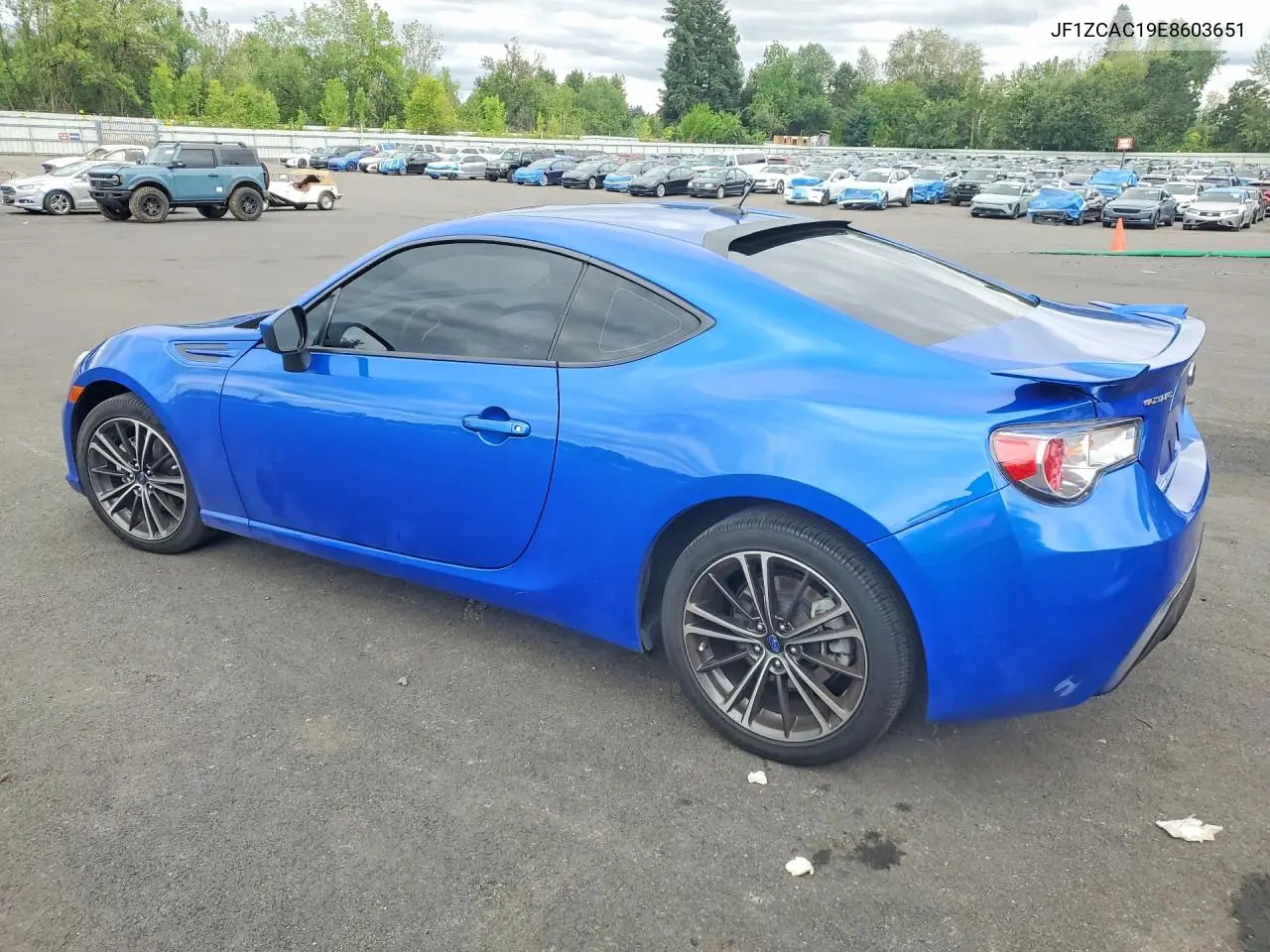 2014 Subaru Brz Limited 2.0 Limited VIN: JF1ZCAC19E8603651 Lot: 58840186
