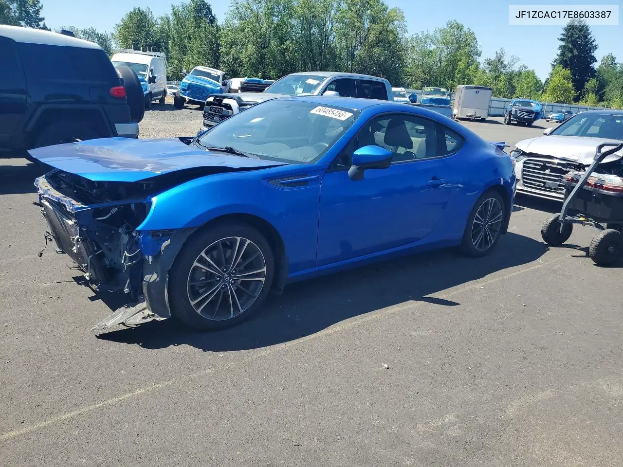 2014 Subaru Brz 2.0 Limited VIN: JF1ZCAC17E8603387 Lot: 60485456