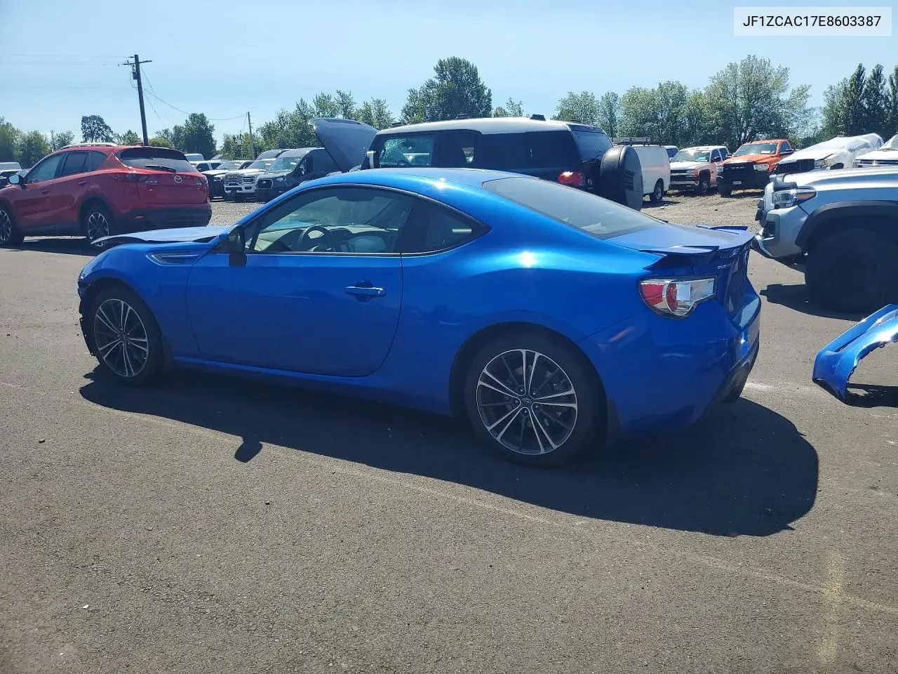 2014 Subaru Brz 2.0 Limited VIN: JF1ZCAC17E8603387 Lot: 60485456